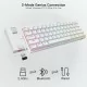 Redragon Draconic K530 Pro White Wireless- Red Switch Redragon Draconic K530 Pro White Wireless- Red Switch